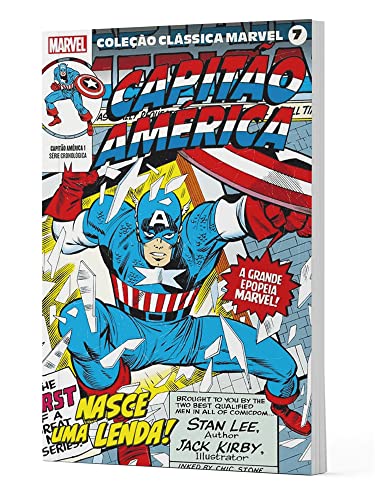 Ler Coleção Clássica Marvel Vol. 7 - Capitão América Vol. 1, do autor Stan Lee