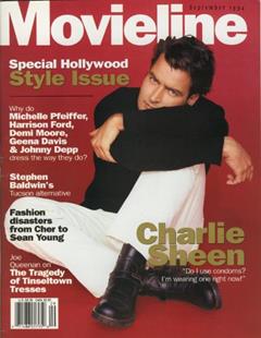 Movieline Magazine, September 1994 (Volume VI Number 1) - Charlie Sheen, Stephen Baldwin, Special Hollywood Style Issue, do autor unknown author