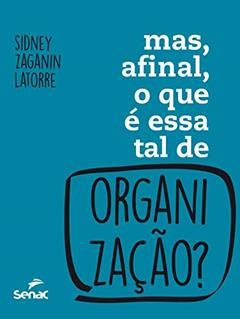 Mas, afinal, o que é essa tal organização?, do autor Sifney Zaganin Latorre