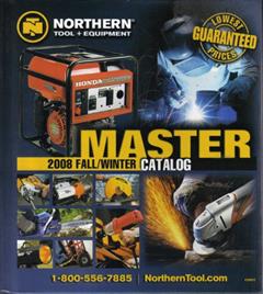 Northern Tool + Equipment Master Fall/winter Catolog 2008, do autor Don Katula