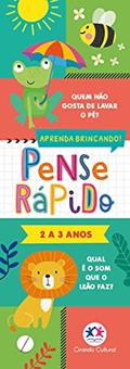 Ler Pense rápido - 2 a 3 anos, do autor Paloma Blanca Alves Barbieri