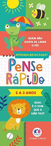 Pense rápido - 2 a 3 anos, do autor Paloma Blanca Alves Barbieri