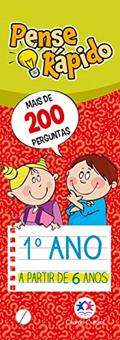Ler Pense rápido - 1º ano, do autor Ciranda Cultural Ler Pense rápido - 1º ano, do autor Ciranda Cultural