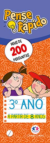 Pense rápido: 3º ano, do autor Ciranda Cultural