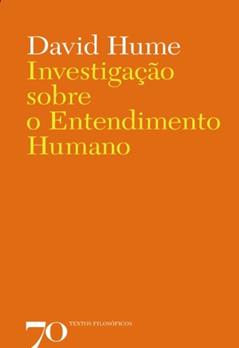 Investigação Sobre o Entendimento Humano, do autor David Hume