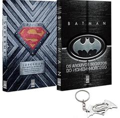 OS ARQUIVOS SECRETOS: BATMAN E SUPERMAN + CHAVEIRO EXCLUSIVO, do autor MATTHEW K. MANNING