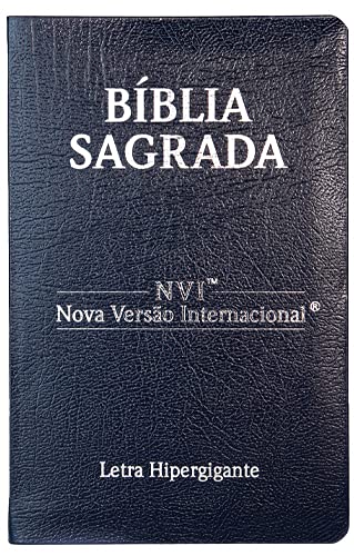 Ler Bíblia Nvi - Letra Hipergigante - Luxo Coverbook - Azul, do autor Cpp