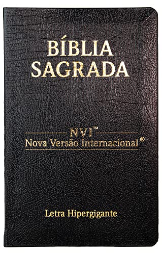 Ler Bíblia Nvi - Letra Hipergigante - Luxo Coverbook - Preta, do autor Cpp