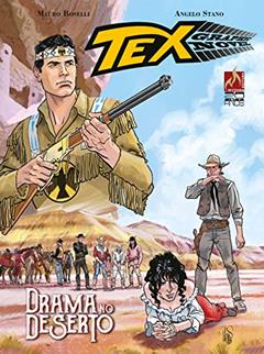 Tex graphic novel Nº 03: Drama no deserto, do autor Mauro Boselli