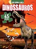 Capa de Dinossauros Livro de Quebra-Cabeça, do autor On Line Editora