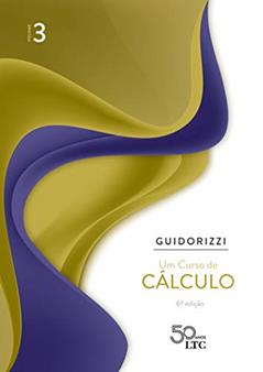Um Curso de Cálculo - Volume 3, do autor Hamilton Luiz Guidorizzi