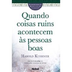 Quando coisas ruins acontecem às pessoas boas, do autor Harold S. Kushner