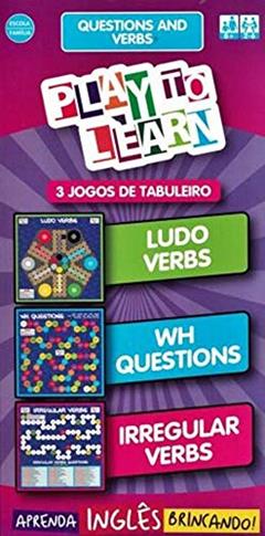 Play To Learn - Questions And Verbs - Ludo Verbs, Wh Questions E Irregular Verbs, do autor PLAY TO LEARN