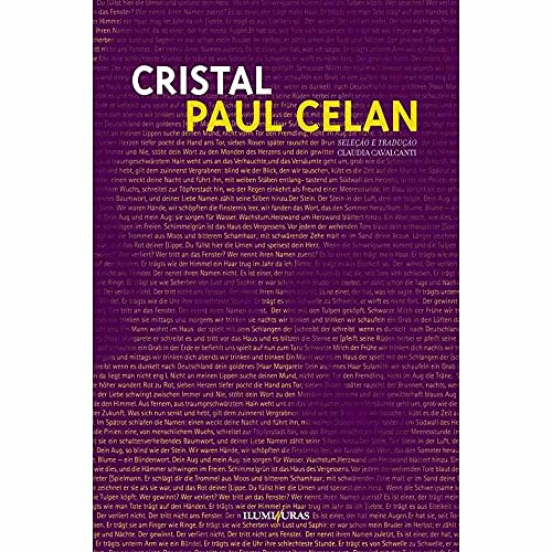 Cristal, do autor Paul Celan