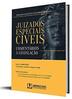 Juizados Especiais Cíveis: Comentários à Legislação, do autor Fernando Augusto de Vita Borges de Sales