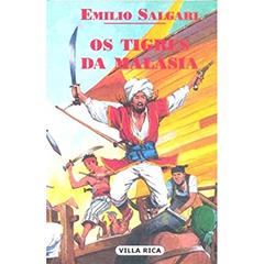 Os Tigres da Malásia, do autor Emilio Salgari