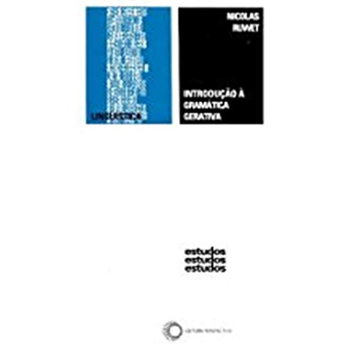 Ler Introdução a gramática gerativa, do autor Nicolas Ruwet