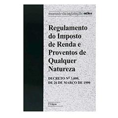 Regulamento Do Imposto De Renda E Proventos De Qualquer Natureza, do autor Vários Autores