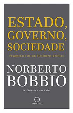Estado, governo, sociedade, do autor Norberto Bobbio