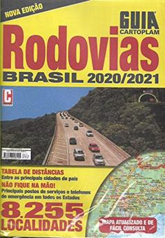 Guia Cartoplam - Mapa Rodovias Brasil- 08ed/20, do autor Editora Online