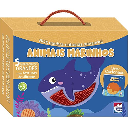 Ler Livro+Quebra-cabeças sensoriais: Animais Marinhos, do autor Mammoth World Ler Livro+Quebra-cabeças sensoriais: Animais Marinhos, do autor Mammoth World