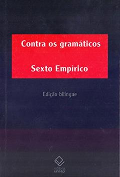 Contra os gramáticos, do autor Sexto Empírico
