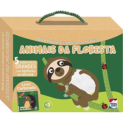 Ler Livro+Quebra-cabeças sensoriais: Animais da Floresta, do autor Mammoth World Ler Livro+Quebra-cabeças sensoriais: Animais da Floresta, do autor Mammoth World