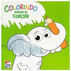 Colorindo Animais: Animais da Floresta, do autor RUTH MARSCHALEK NASCIMENTO