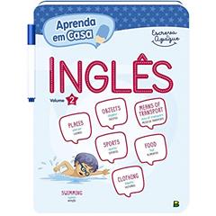 Aprenda em Casa Escreva e Apague: Inglês V2, do autor Todolivro
