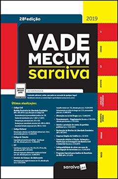 Vade Mecum Saraiva : Tradicional - 28ª edição de 2019, do autor Editora Saraiva