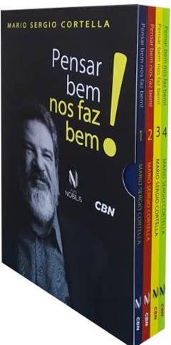 Pensar bem nos faz bem! - Caixa 4 volumes, do autor Mario Sergio Cortella