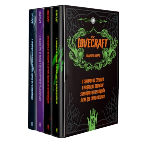 Ler Grandes Obras de H.P Lovecraft | Box com 4 Livros, do autor H.P. Lovecraft