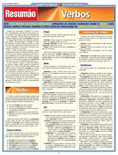 Verbos, do autor Eduardo Martins