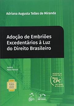 Col.Rubens Limongi-Adoção de Embriões Excedentários à Luz do Direito Brasileiro Vol. 15: Volume 15, do autor Adriana Augusta Telles de Miranda