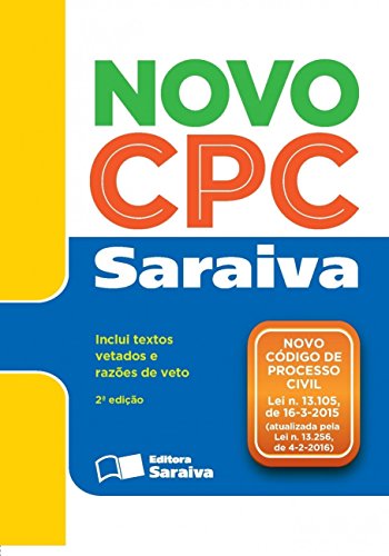 Ler Novo CPC Saraiva, do autor Editora Saraiva