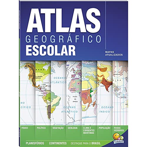 Ler Atlas Geográfico Escolar (68p), do autor PEDRO VALCANAIA