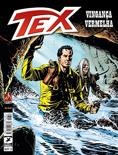 Ler Tex 637: Vingança vermelha, do autor Pasquale Ruju; Giuseppe Prisco