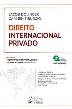 Direito Internacional Privado, do autor Carmem DOLINGER  Jacob/TIBURCIO