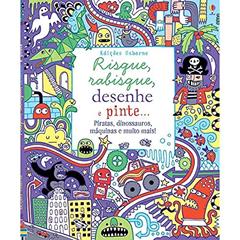 Risque, rabisque, desenhe e pinte piratas, do autor Usborne Publishing