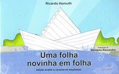 Uma Folha Novinha em Folha, do autor Ricardo Homuth