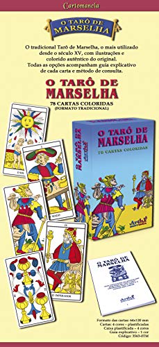 O Tarô De Marselha - 78 Cartas Coloridas, do autor ANDRÉ F. LUIZ