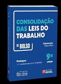 Ler Consolidação das Leis do Trabalho - 9ª Edição (2024), do autor EQUIPE RIDEEL