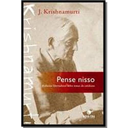 Ler Pense nisso, do autor J. Krishnamurti