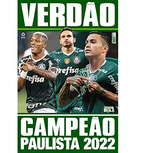 Ler Show de Bola Magazine Super Pôster - Palmeiras Campeão Paulista 2022, do autor On Line Editora Ler Show de Bola Magazine Super Pôster - Palmeiras Campeão Paulista 2022, do autor On Line Editora