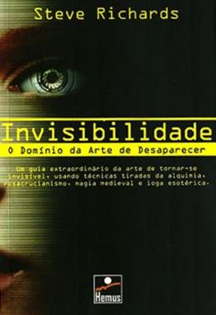 Invisibilidade, do autor Steve Richards