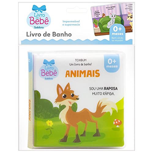 Ler Tchibum - Um livro de banho! Animais, do autor Todolivro Ler Tchibum - Um livro de banho! Animais, do autor Todolivro