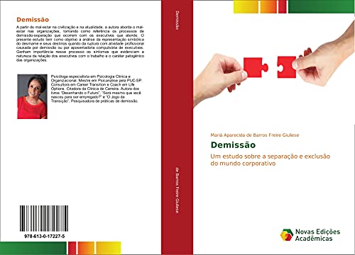 Ler Demissão: Um estudo sobre a separação e exclusão do mundo corporativo, do autor Mariá Aparecida de Barros Freire Giuliese