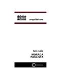 Ler Morada paulista, do autor Luis Saia