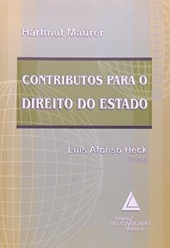 Contributos Para O Direito Do Estado, do autor Hartmut Maurer