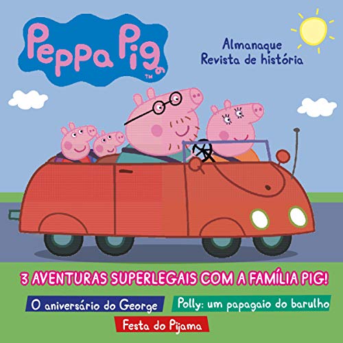 Ler Peppa Pig - Almanaque de história: 3 aventuras superlegais com a família Pig!, do autor On Line Editora Ler Peppa Pig - Almanaque de história: 3 aventuras superlegais com a família Pig!, do autor On Line Editora